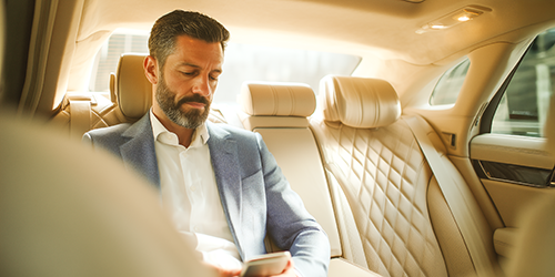 Professional Business Chauffeur London - Luxe Drive Cars
